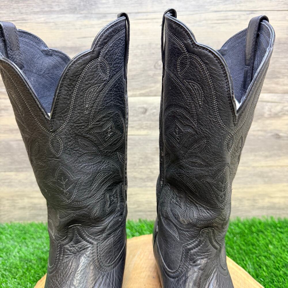 Ariat Women - Size 8.5B - Black Heritage Cowboy Boots 15770 - Picture 3 of 11